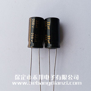 22uf 250V铝电(diàn)解