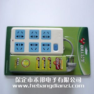 带(dài)线插座5孔-6
