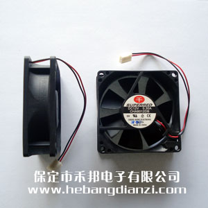 DC12V风扇(shàn)80*80*25mm 滚珠(zhū)轴承